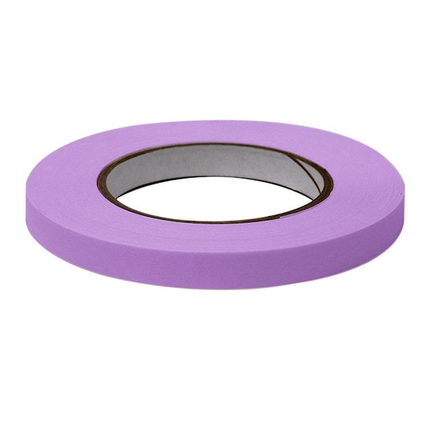 Globe Scientific Labeling Tape, 1/2" x 60yd per Roll, 6 Rolls/Case, Violet, 6PK LT-05X60V - main